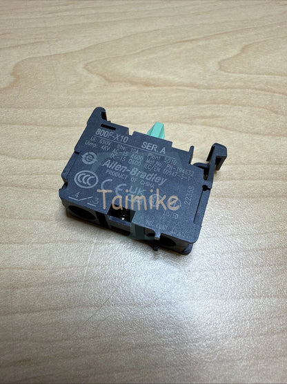 ! Allen Bradley 800F-X10 Contact Block Module