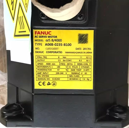 1pcs A06B-0235-B100 Fanuc servo motor