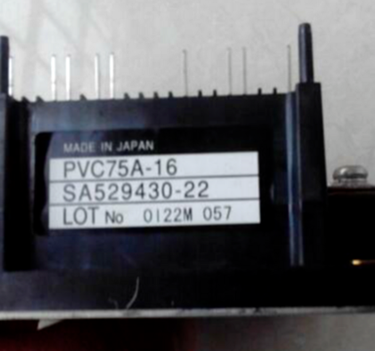 NIEC PVC75A Power Module Supply - NIEC