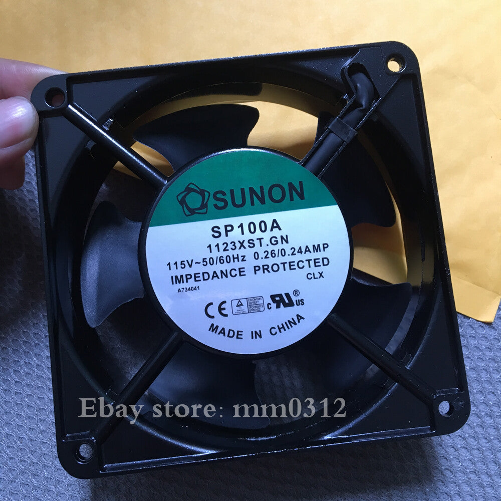 1pcs SUNON SP100A 1123XST.GN AC115V 0.26A 12cm AC Fan 12038