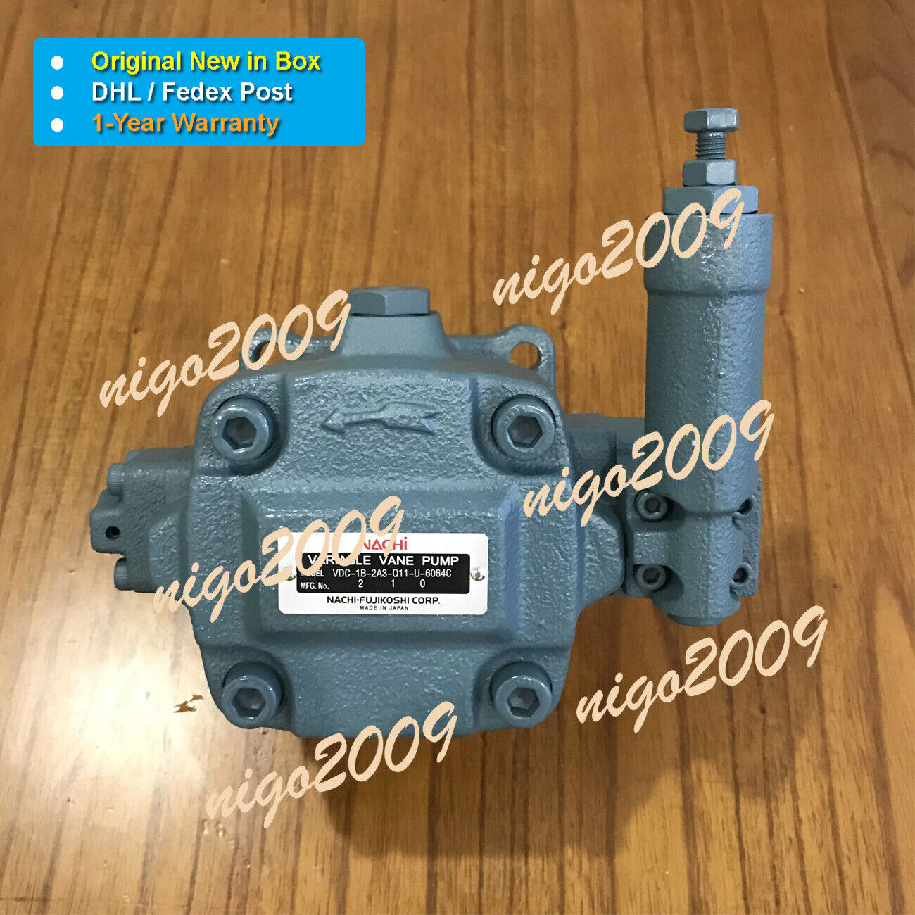 new   NACHI VDC-1B-2A3-Q11-U-6064C Variable Vane Pump Hydraulic Oil Pump NACHI