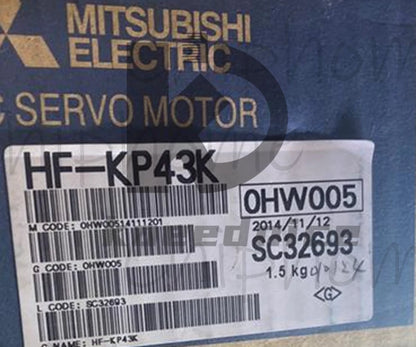 1PCS Mitsubishi HF-KP43K Servo Motor HFKP43K