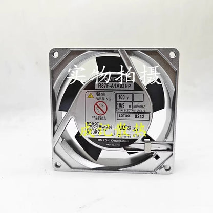 OMRON R87F-A1A93HP 100V 10/9W 92*25MM Aluminum Frame AC Fan
