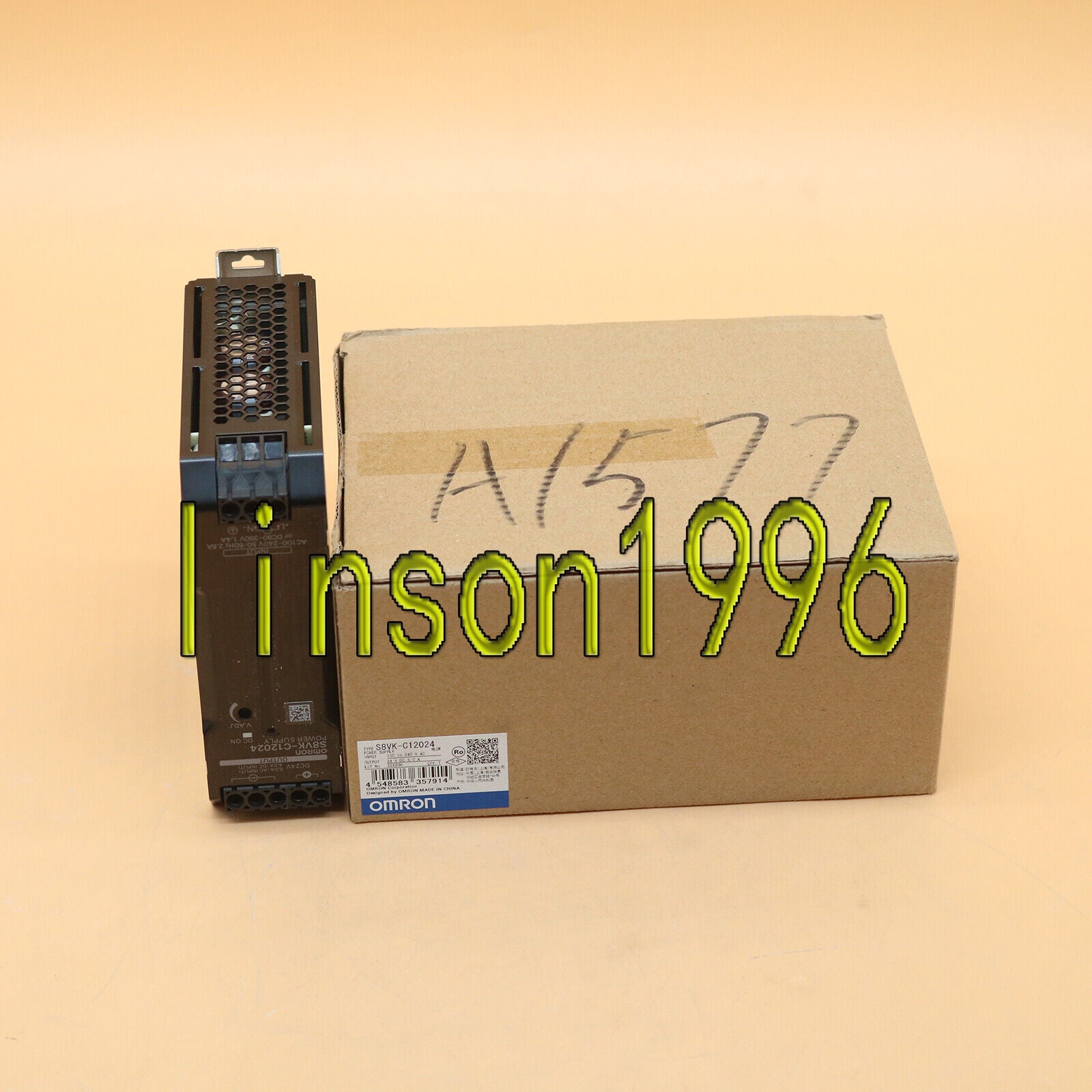 Omron S8VK-C12024 Switching Power Supply 100-240VAC - OMRON