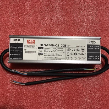 Meanwell Power Supply HLG-240H-C2100B 250W 2100mA Switching Power Supply