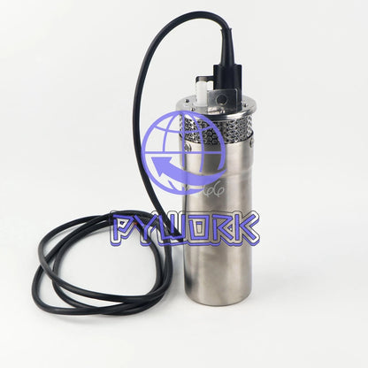 1Pcs 24V Stainless Shell Submersible 3.2GPM 4" Deep Well Water DC Pump