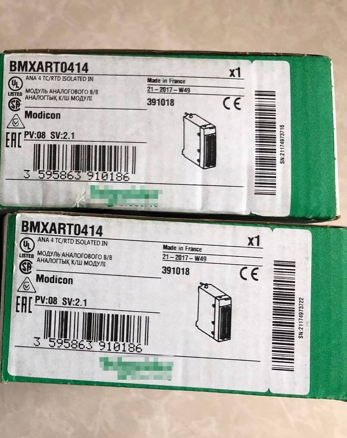 SCHNEIDER PLC BMXART0414 NEW IN BOX - SCHNEIDER PLC