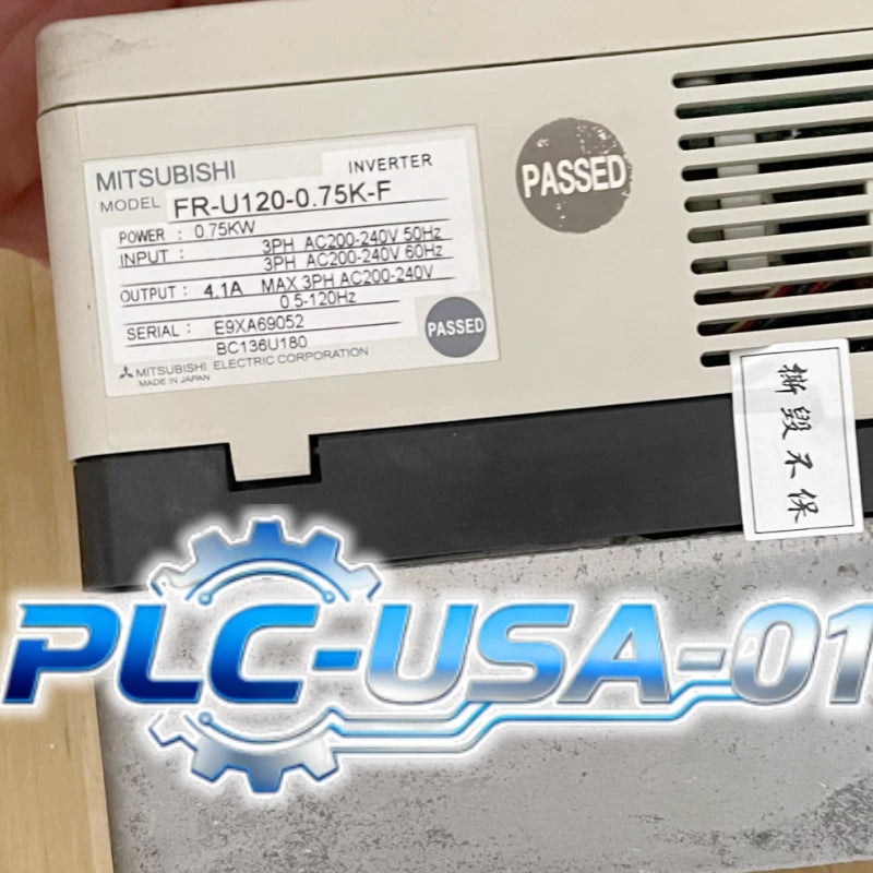 FR-U120-0.75K-F 1PCS Mitsubishi FR-U120-0.75K-F Inverter Fast delivery