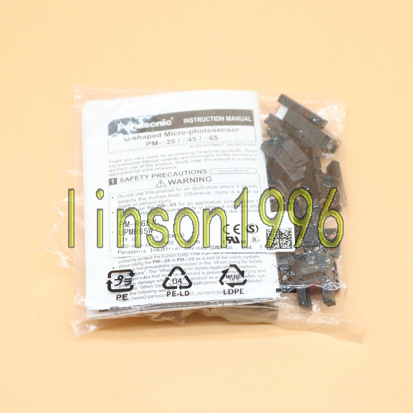 new 10PCS/1Bag  For Panasonic PM-R65W Photoelectric Sensor Fast Delivery Panasonic