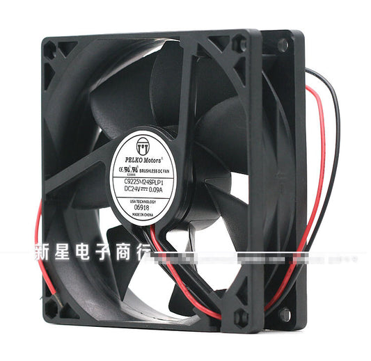 1pcs  PELKO Motors C9225M24SPLP1 9225 9CM 24V 0.09A Inverter Cooling Fan