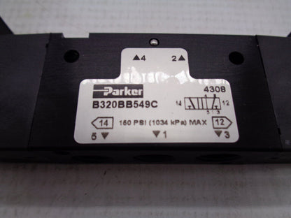 Parker B320BB549C VALVE B320BB549C VALVE Parker B320BB549C VALVE B320BB549C VALVE - PARKER