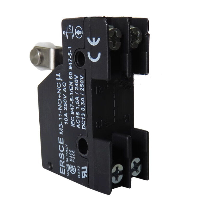 1pcs  Micro Switch for ERSCE M3-11-NO+NC with Wheel