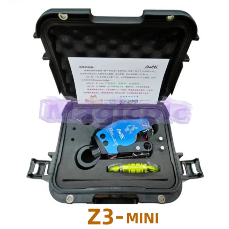 Z3-MINI Electric Ascender Descender 100KG Load Capacity for High-Altitude Work~