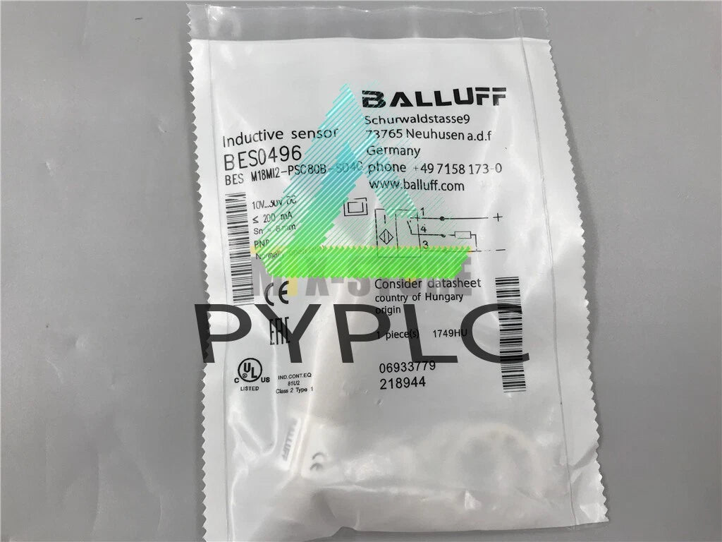1PCS s BALLUFF BES M18MI2-PSC80B-S04G Sensor&Proximity Switch