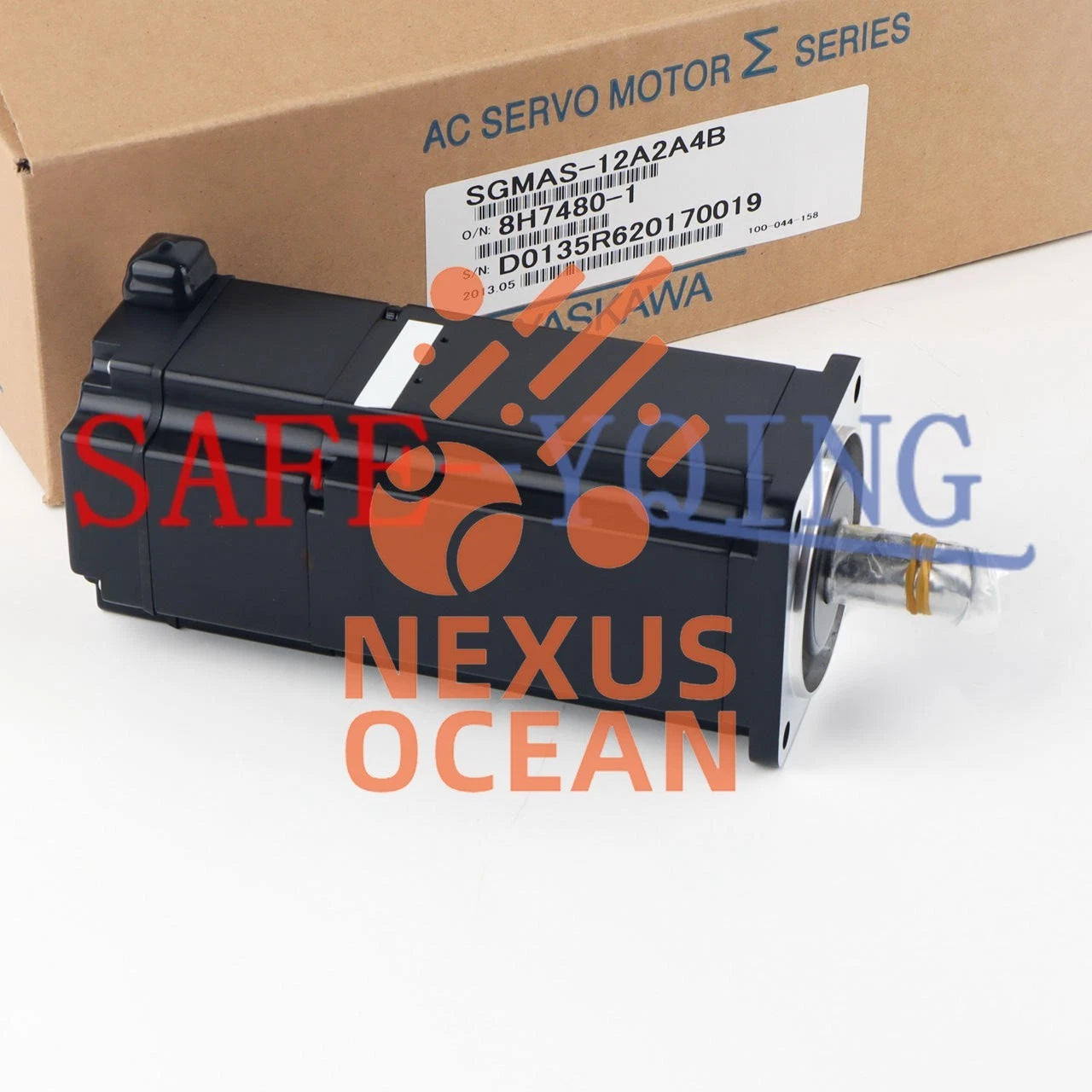 1PCS YASKAWA SERVO MOTOR SGMAS-12A2A4B