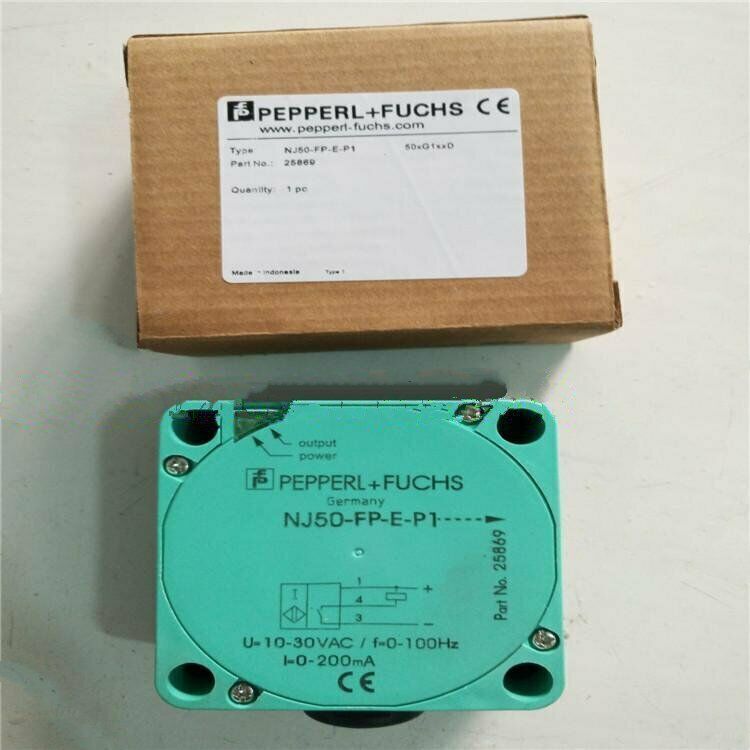 Pepperl+Fuchs NJ50-FP-E-P1 inductive sensor - PEPPERL+FUCHS