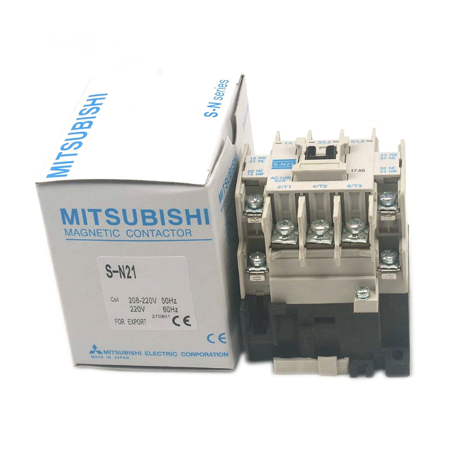 Mitsubishi S-N21 Magnetic Contactor - MITSUBISHI