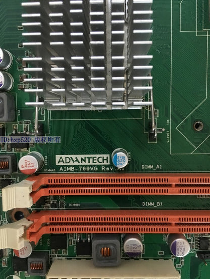 used 1 pcs ADVANTECH AIMB-769VG Rev.A1 mainboard AIMB-769VG-00A1E tested ok