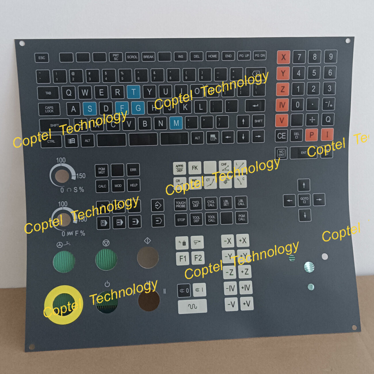 1PC for TE-535M ID.NY.368 918-02 Membrane Keypad Keyboard Switch Button