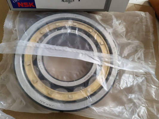 1PC NSK NU 316 EM Cylindrical Roller Bearings 80x170x39mm