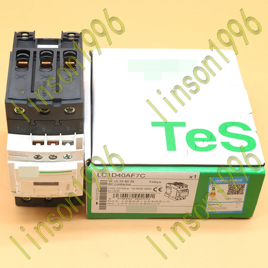 1-PC AC Contactor LC1D40AF7C 110V - ALCONOX