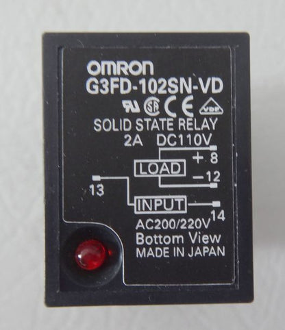 new G3FD-102SN-VD G3FD102SNVD 1PC OMRON Solid State Relay 5-24VDC - OMRON