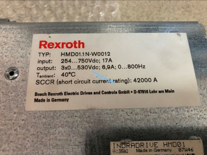 Rexroth Drive HMD01.1N-W0012 - REXROTH