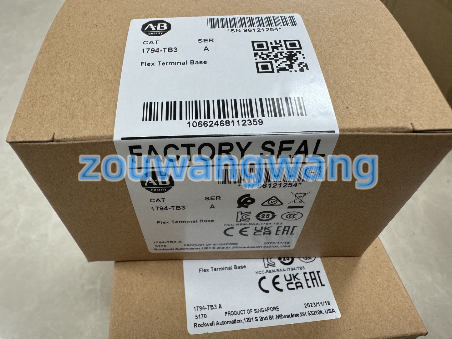 new  SEALED ALLEN BRADLEY 1794-TB3 TERMINAL BASE 1794TB3