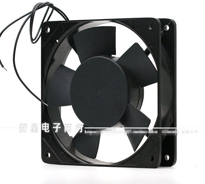 1pcs LTH12025HBL 12025 12CM 220V 15W 0.09A double ball fan