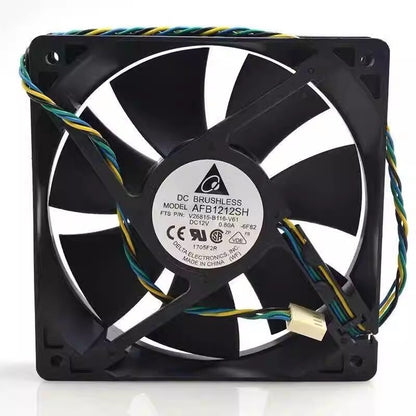 Delta AFB1212SH 12025 DC12V 0.80A 12CM 4-Pin PWM Cooling Fan