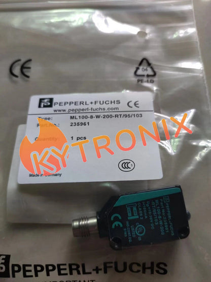 1Pcs PEPPERL+FUCHS ML100-8-W-200-RT/95/103 235961 photoelectric sensor