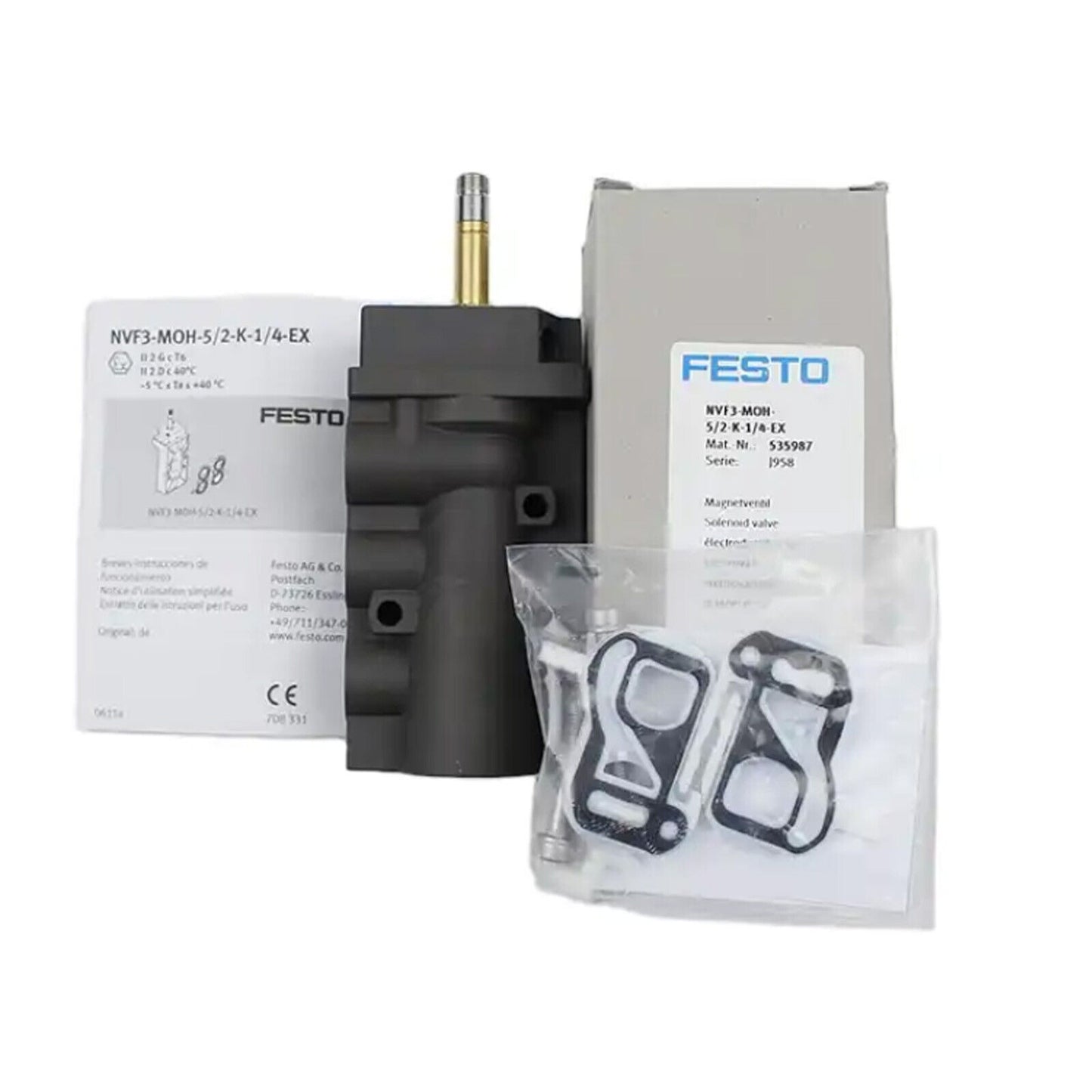 new 1PC Festo NVF3MOH5/2K1/4EX 535987 In Box - FESTING AG