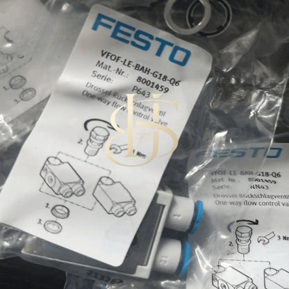 1PC FESTO VFOF-LE-BAH-G18-Q6 8001459 Throttle Valve
