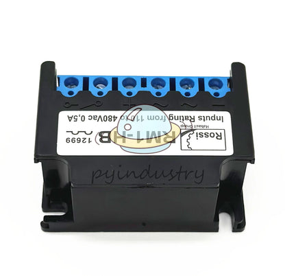 RM1-HB replace Rossi RM1 inputs Rating From 110 to 480Vac 0,5A rectifier