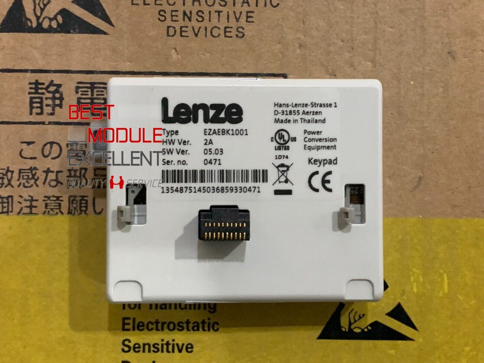 New 1pcs Lenz Ezaebk1001 Quality Assurance - LENZE
