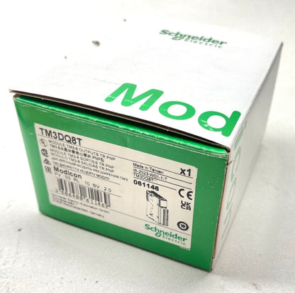 Schneider TM3DQ8T Discrete Output Module, Modicon TM3, 8 Outputs Transistor PNP - SCHNEIDER