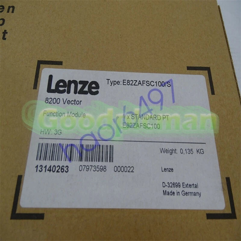 Lenze E82ZAFSC100/S Function Module UNOPENED In Box Free SHIPPING