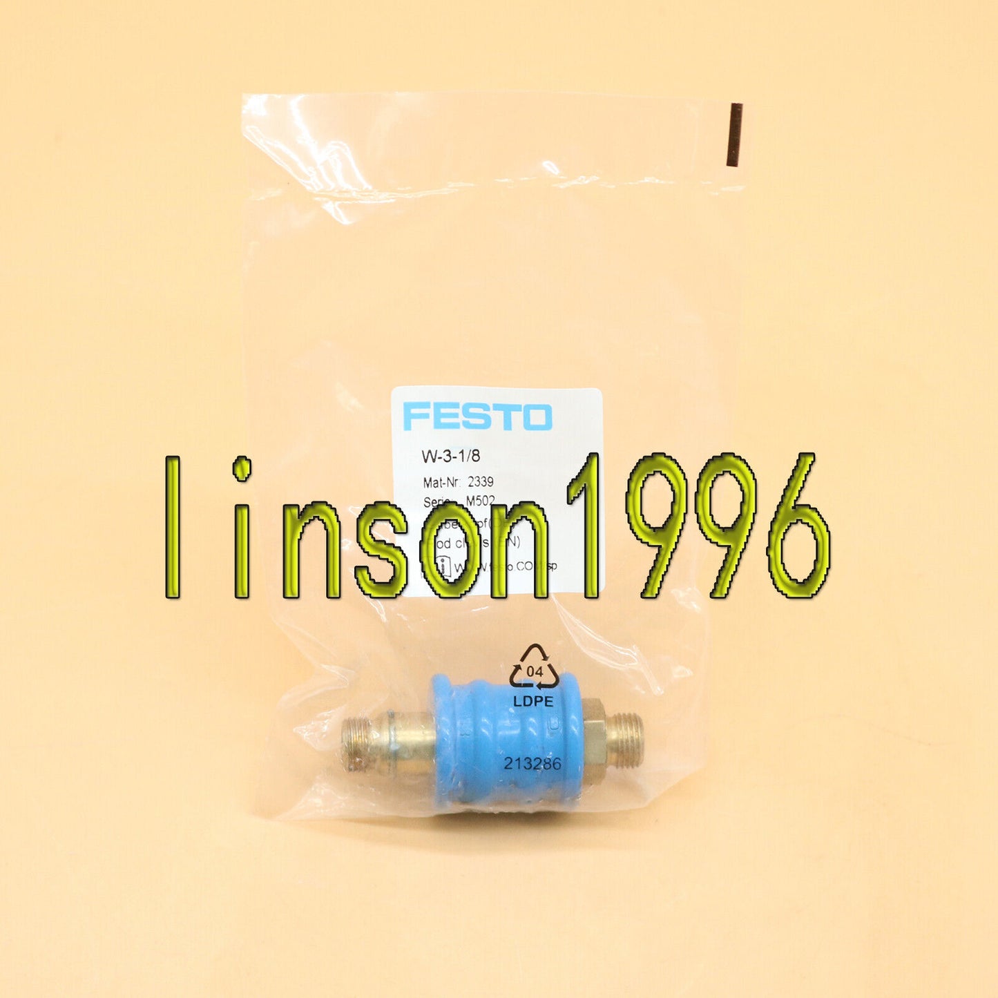 FESTO W-3-1/8 2339 Spot Stock - FESTO