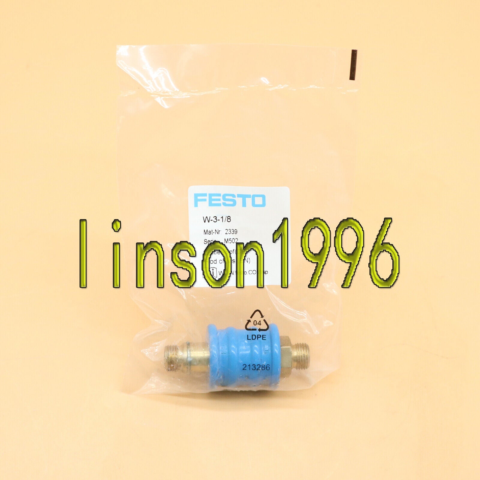 FESTO W-3-1/8 2339 Spot Stock - FESTO