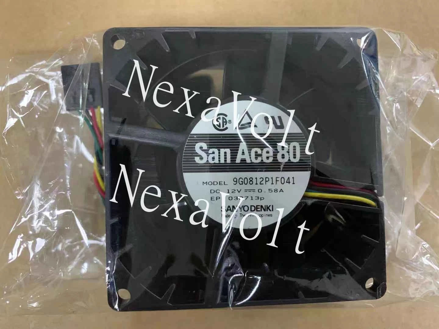 San Ace 80 Fan 9G0812P1F041 80x80x38mm 5-pin DC12V 0.58A 0M8041 M8041 YW713