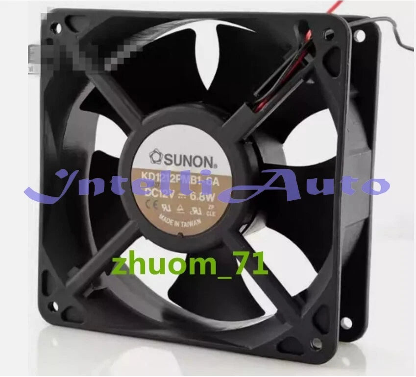 1PC SUNON KD1212PMB1-6A 12V 6.8W 12038 Double ball bearing chassis cooling fan