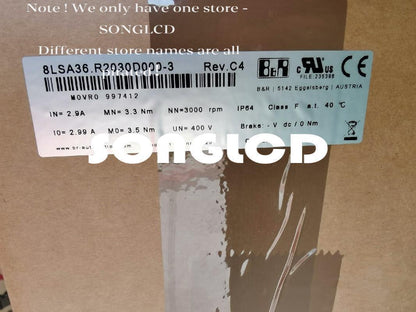 1PCS New 8LSA36.R2030D000-3 Servo Motor - XYZ ELECTRONICS
