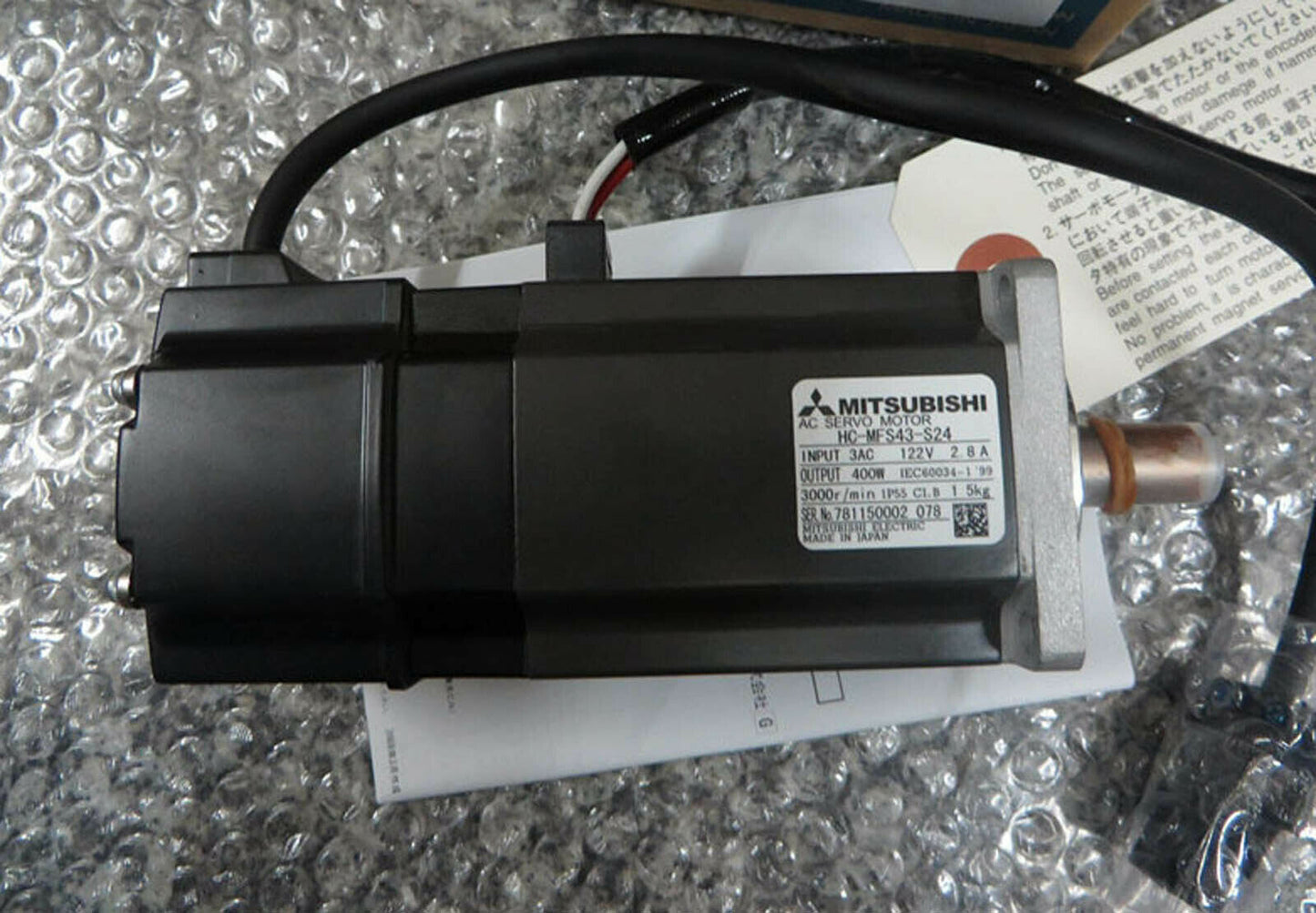 HC-MFS43-S24 Servo Motor - MITSUBISHI