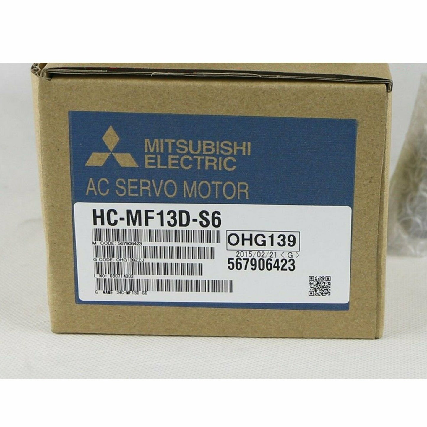 Mitsubishi Servo Motor HC-MF13D-S6 - MITSUBISHI