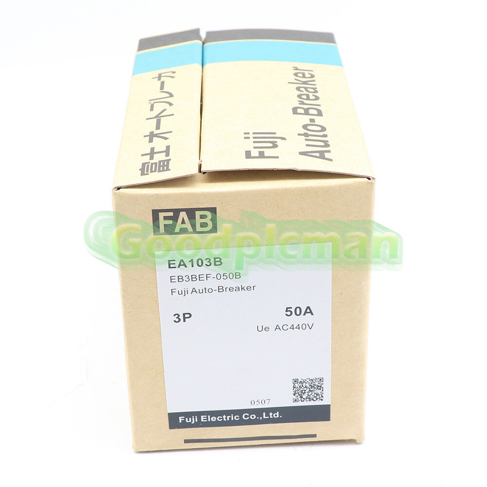 1Pcs For FUJI EA103B 3P 50A Circuit Breaker In Box /