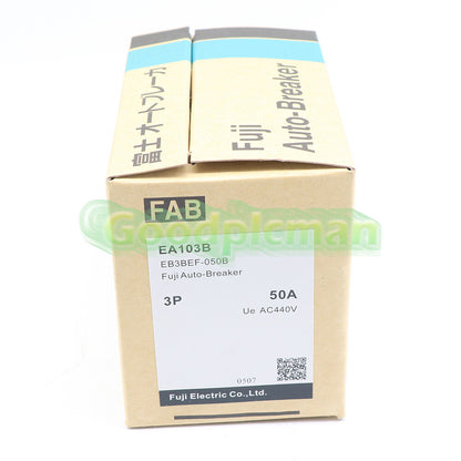 1Pcs For FUJI EA103B 3P 50A Circuit Breaker In Box /