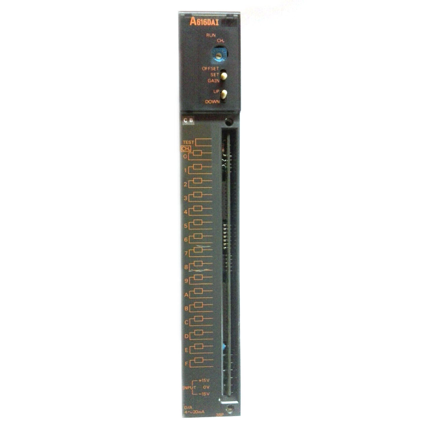 Mitsubishi Melsec A616DAI Programmable Logic Controller Analog Output Module - MITSUBISHI
