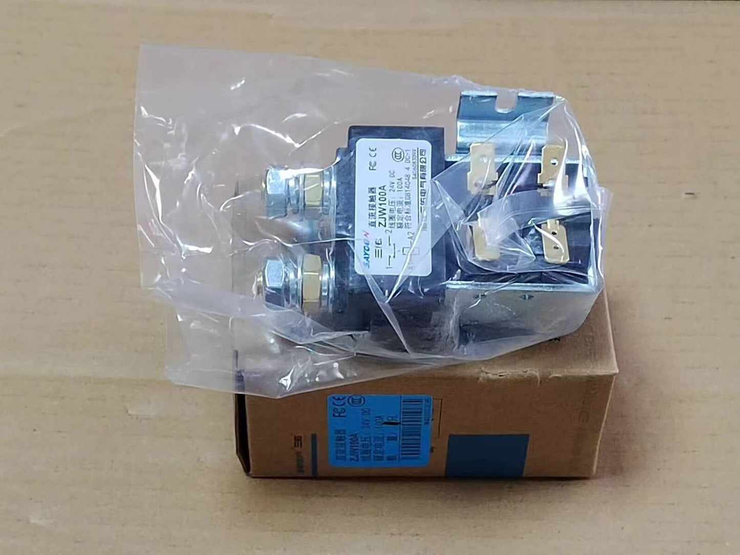ZJW100A - Vehicle DC Contactor DC24V - ZJW ELECTRIC COMPONENTS
