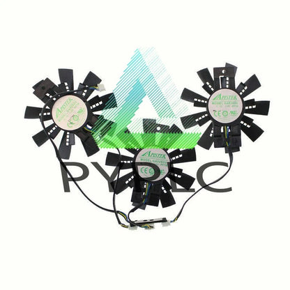 3PCS/SET COOLING FAN ZOTAC GTX980Ti AMP 980Ti/TITANX ARCTICSTORM GA92S2U