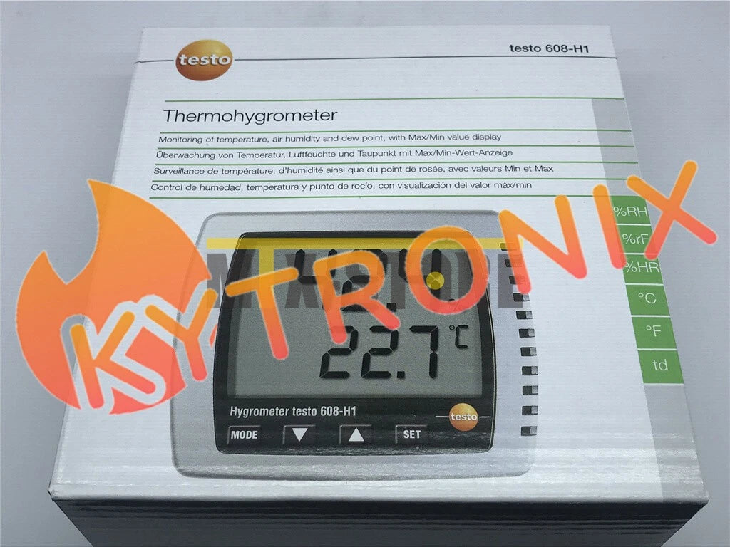 1pcs ONES TESTO 608-H1 Digital Thermohygromet